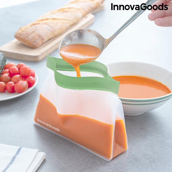 Lot de sacs réutilisables hermétiques Zags InnovaGoods 6 Unités