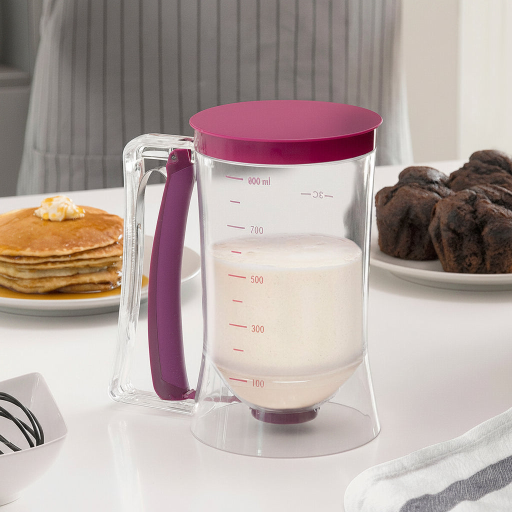 Cake Batter Dispenser with Recipe Box InnovaGoods