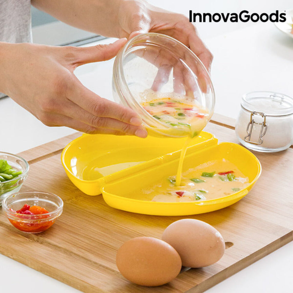 Omelette et cuiseur à œufs au micro-ondes InnovaGoods