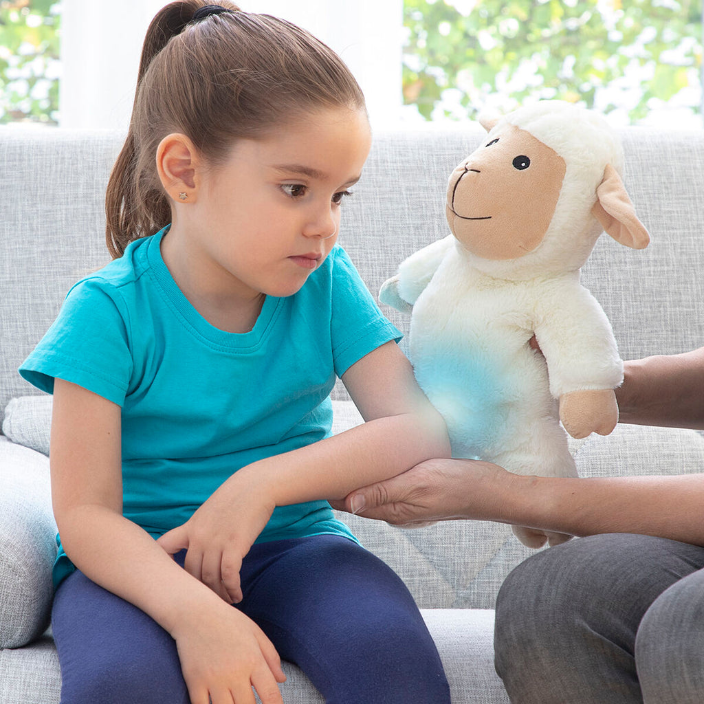 Peluche mouton effet chauffant et rafraîchissant Wooly
